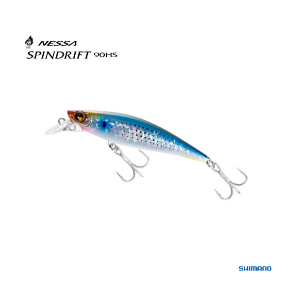 Воблер SHIMANO NESSA HOT SAND SPIN DRIFT 90HS 27g