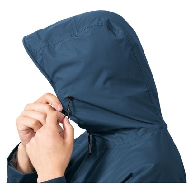 MAKKU NEXUS HEAT RAIN JACKET AS-3990 - DARK BLUE CHARCOLE