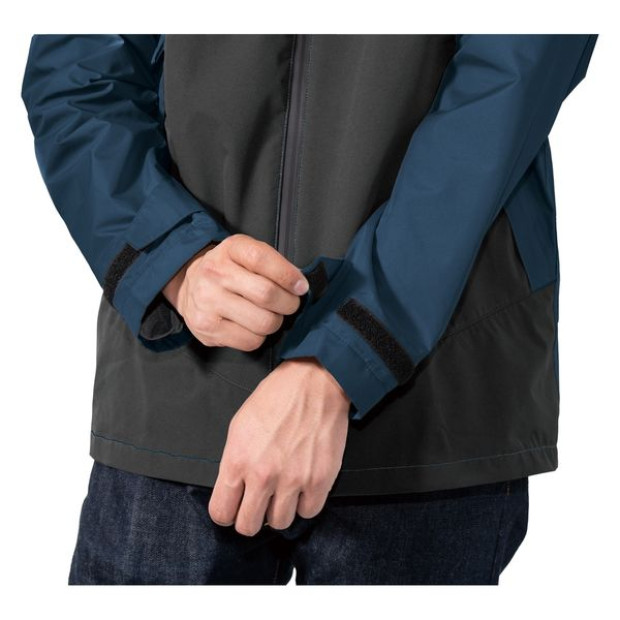 MAKKU NEXUS HEAT RAIN JACKET AS-3990 - DARK BLUE CHARCOLE