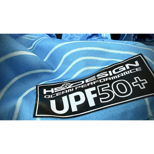 УВ блуза с качулка HS DESIGN PERFORMANCE HOODED SHIRT BATHYMETRY