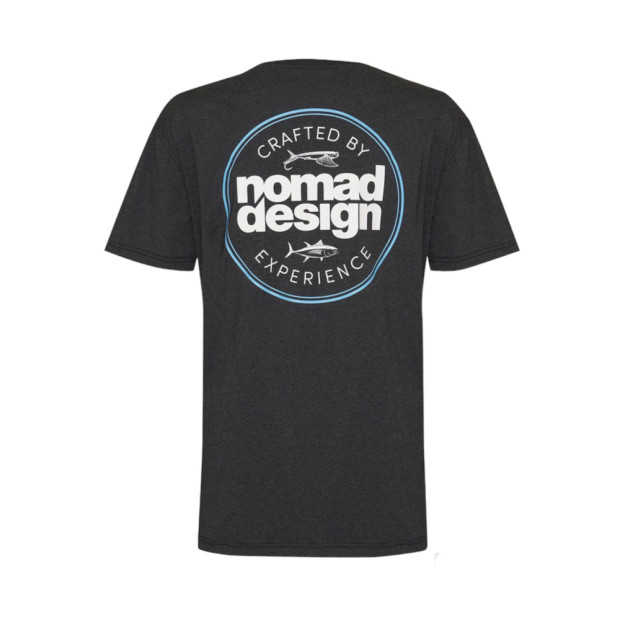 NOMAD DESIGN T-SHIRT CLASSIC FLYING FISH CHARCOAL