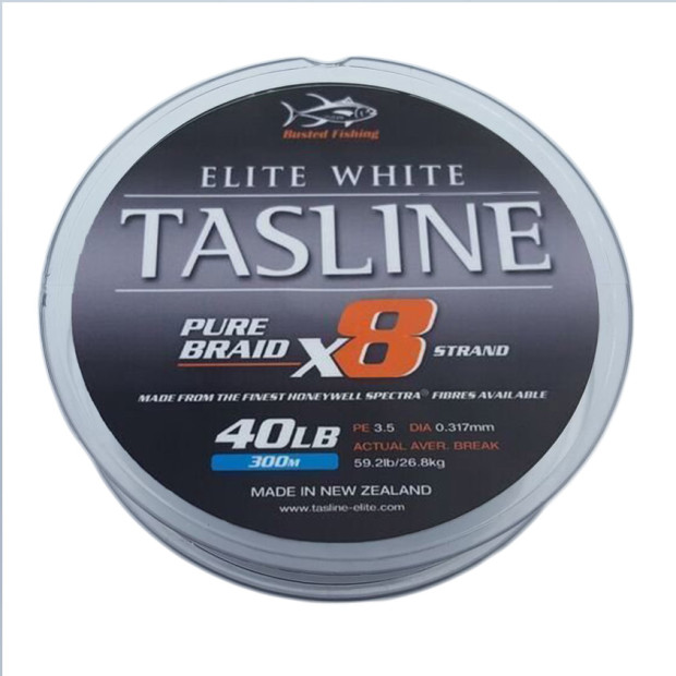 Плетено влакно TASLINE ELITE WHITE 300m