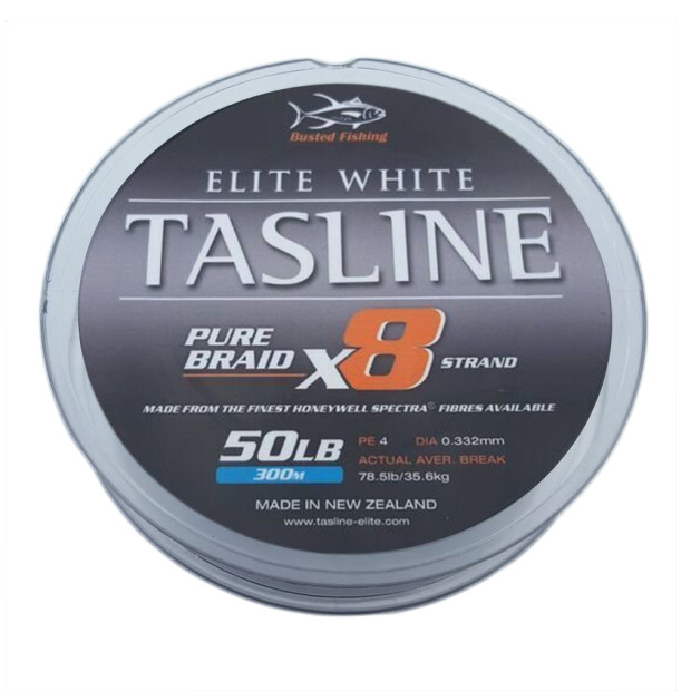 Плетено влакно TASLINE ELITE WHITE 300m