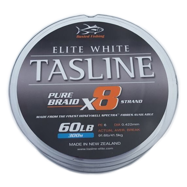 Плетено влакно TASLINE ELITE WHITE 300m