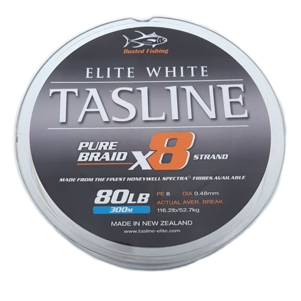 Плетено влакно TASLINE ELITE WHITE 300m