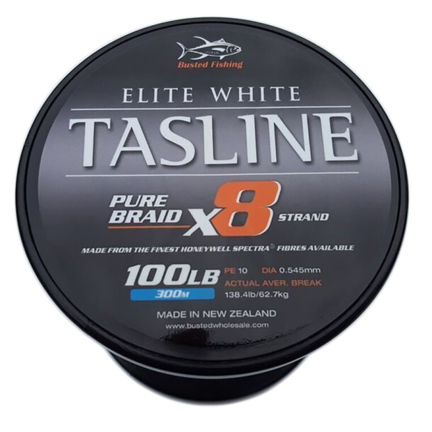 Плетено влакно TASLINE ELITE WHITE 300m