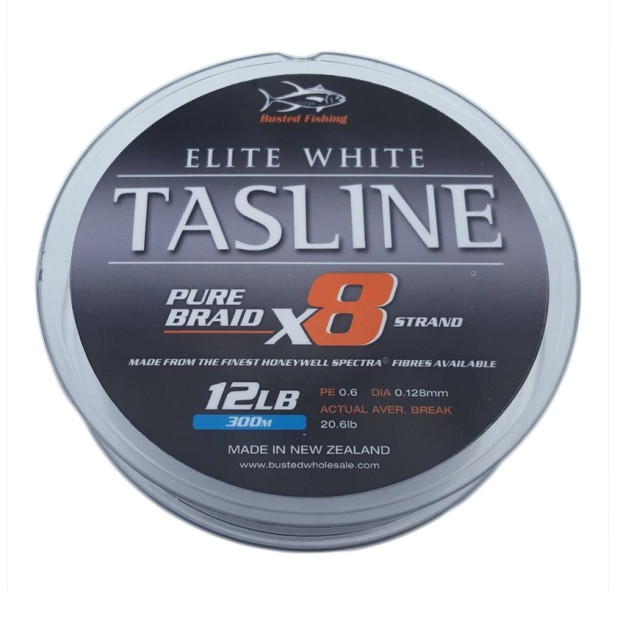 Плетено влакно TASLINE ELITE WHITE 300m