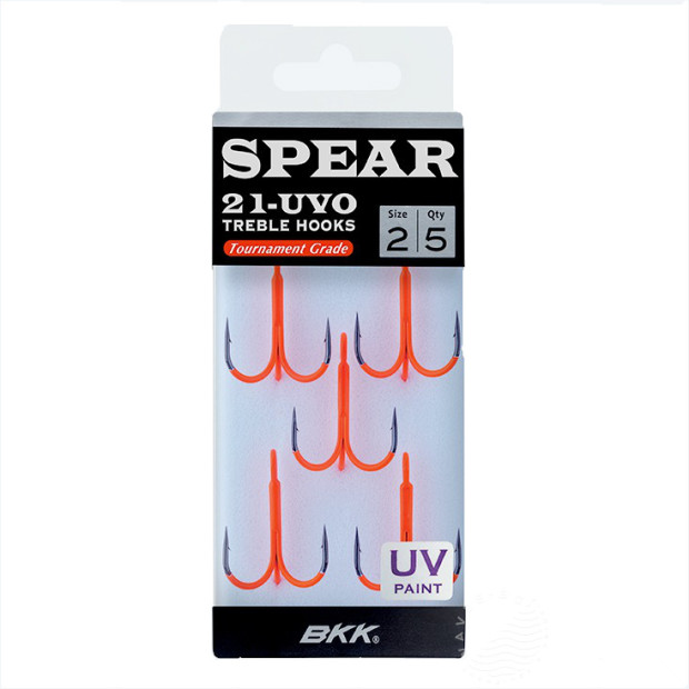 Тройни куки BKK HOOKS SPEAR-21 UVO