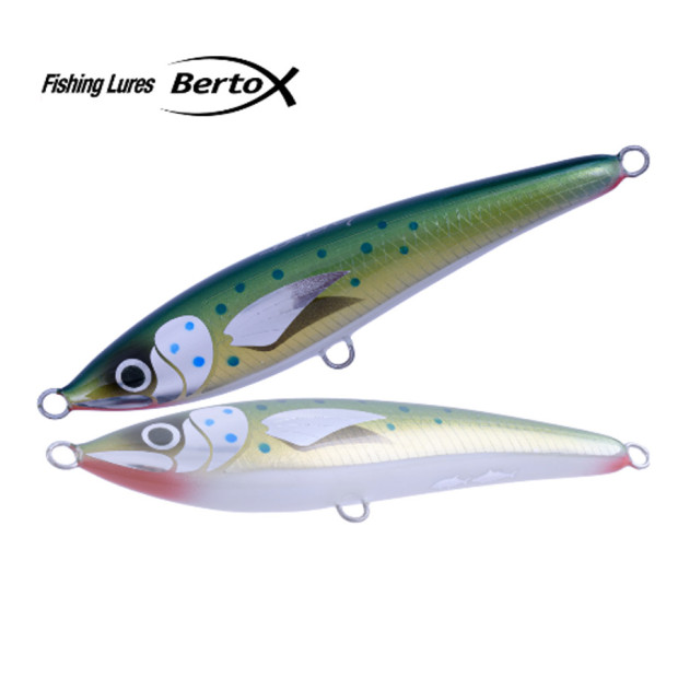 Стикбайт BERTOX LURES WOODEN SINKING STICKBAIT 22cm 140g