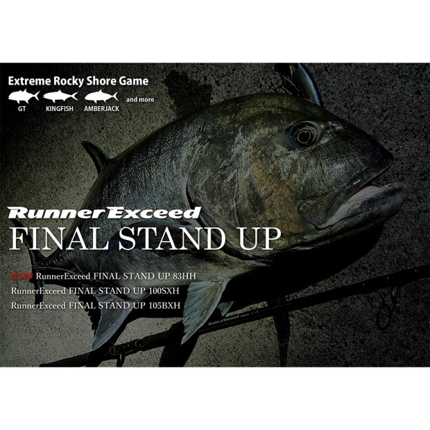 Въдица за риболов от брега RIPPLE FISHER RUNNER EXCEED FINAL STAND UP 83HH
