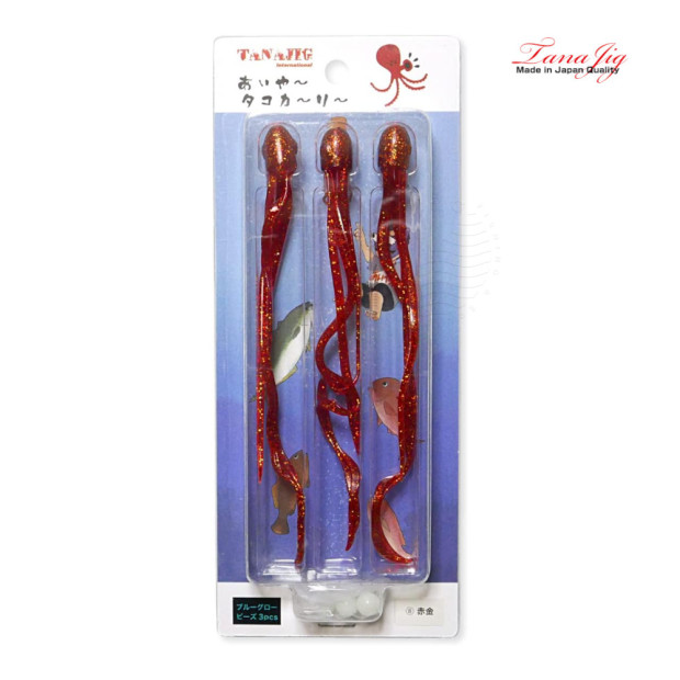Силиконов октопод TANAJIG AIYA OCTOPUS CURLY