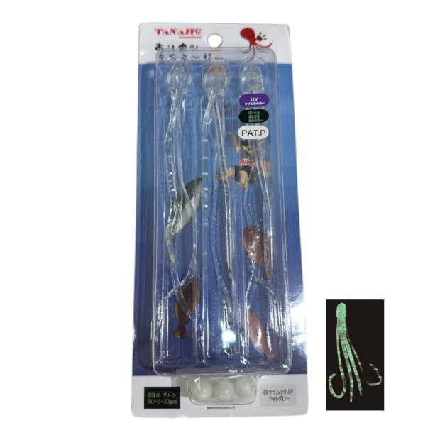 Силиконов октопод TANAJIG AIYA OCTOPUS CURLY