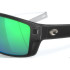 COSTA DIEGO MATTE BLACK GREEN MIRROR 580G