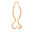 Силикон GAMAKATSU-LUXXE OHGEN 3D SOFT NECKTAI