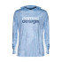 NOMAD DESIGN TECH FISHING SHIRT HOODED - CAMO SPLICE BLUE