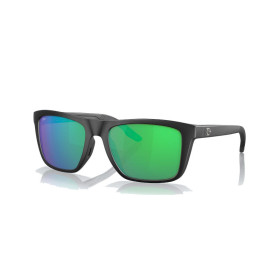 COSTA MAINSAIL MATTE BLACK GREEN MIRROR 580P