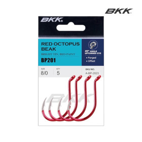 BKK HOOKS RED OCTOPUS BEAK