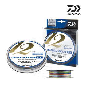 DAIWA SALTIGA 12 BRAID UVF+SI - MULTICOLOR - 300m