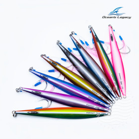 OCEAN'S LEGACY MINI LONG CONTACT JIG 30G RIGGED