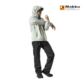 MAKKU FLEX FIT RAIN SUIT AS-5130 GRAY