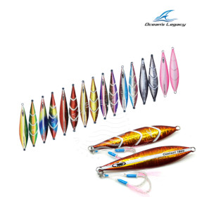 OCEANS LEGACY HYBRID CONTACT JIG 60G RIGGED