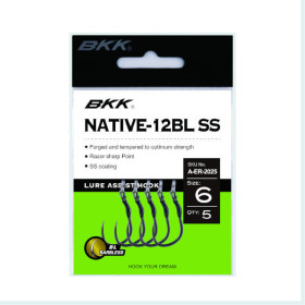 BKK HOOKS NATIVE-12BL SS