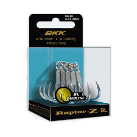 Тройни куки BKK HOKS RAPTOR-Z BL
