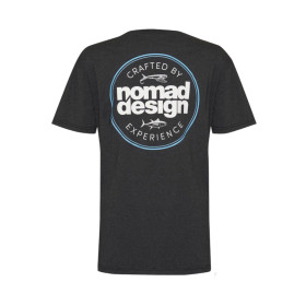 NOMAD DESIGN T-SHIRT CLASSIC FLYING FISH CHARCOAL