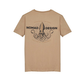 NOMAD DESIGN T-SHIRT SQUIDTREX TAN
