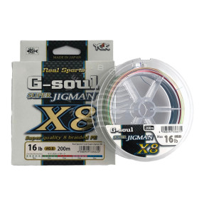 YGK G-SOUL SUPER JIGMAN X8 200m