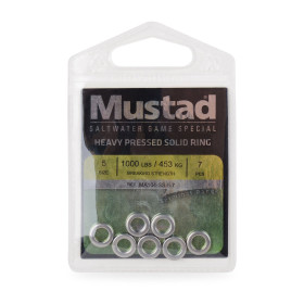 Солид рингове MUSTAD STAINLESS STEEL HEAVY PRESS SOLID RING