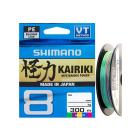 SHIMANO LINE KAIRIKI 8 MULTI COLOR - 300m