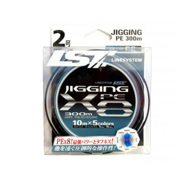 LINESYSTEM JIGGING PE TRIPLE X8 300m