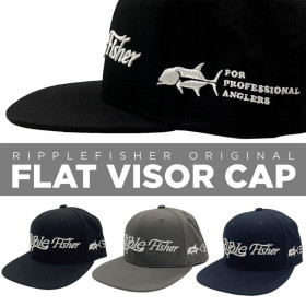 RIPPLE FISHER FLAT VISOR CAP