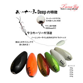 Тайръбър глава TANAJIG AIYA DAMA DEEP 350g