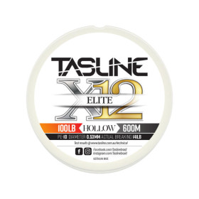 Плетено влакно TASLINE ELITE WHITE HOLLOW 600m