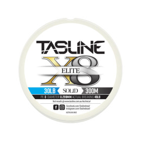 Плетено влакно TASLINE ELITE WHITE SOLID 300m