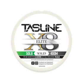 Плетено влакно TASLINE ELITE WHITE SOLID 400m