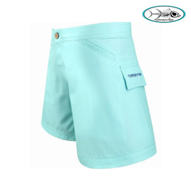 TORMENTER LADIES BOARD SHORT-BERMUDA COLLECTION-SEAFOAM