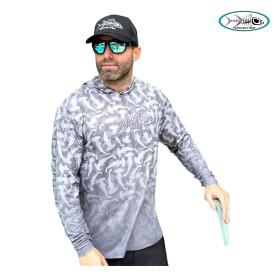 TORMENTER SPF HOODIE HAMMERHEAD CAMO GRAY