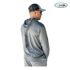 TORMENTER SPF HOODIE HEATHER CHARCOAL